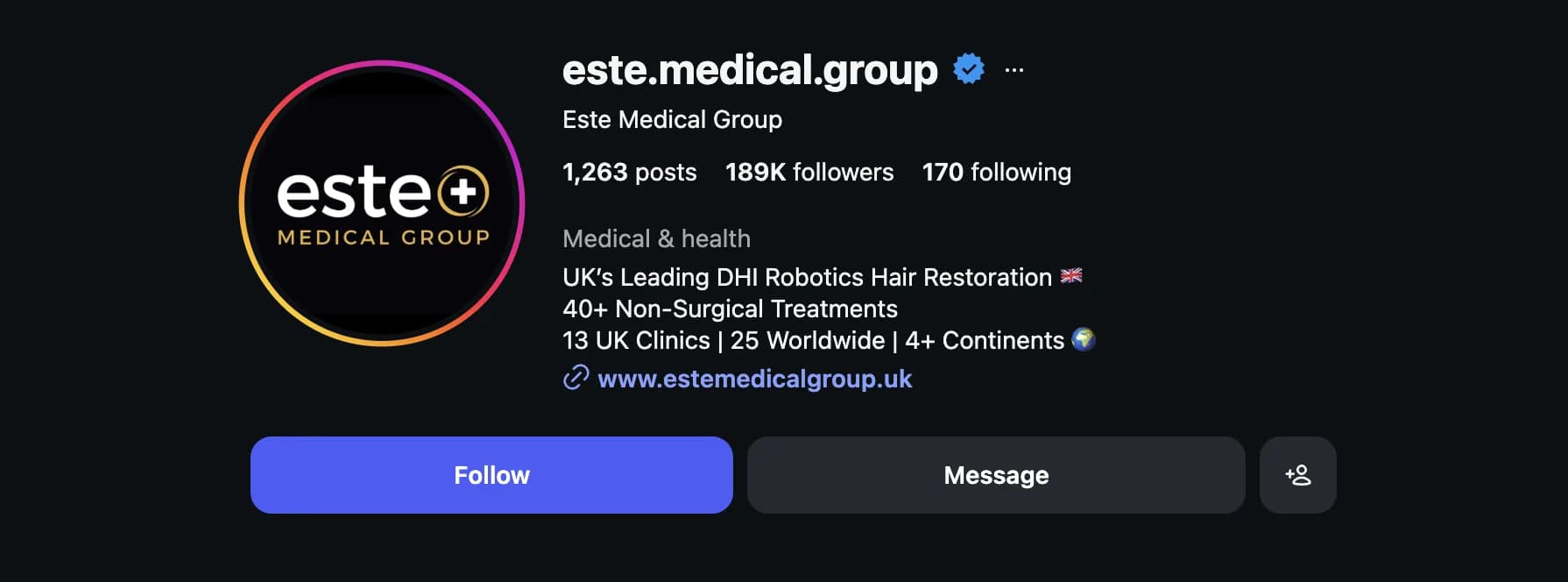 Este Medical Group Instagram