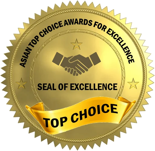 Asian Top Choice Awards - Seal of Excellence