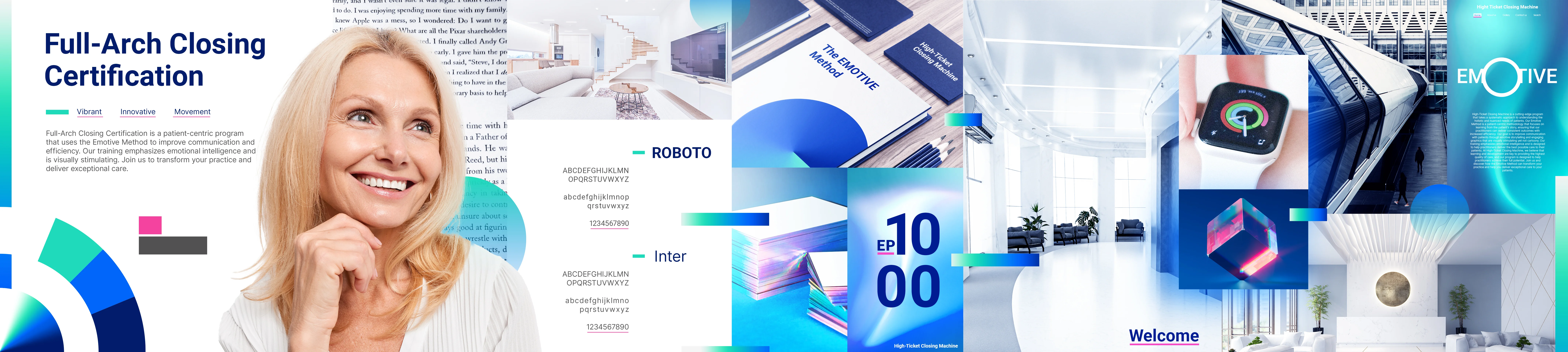 Vibrantly Innovative: Branding the Full-Arch Closing Certification